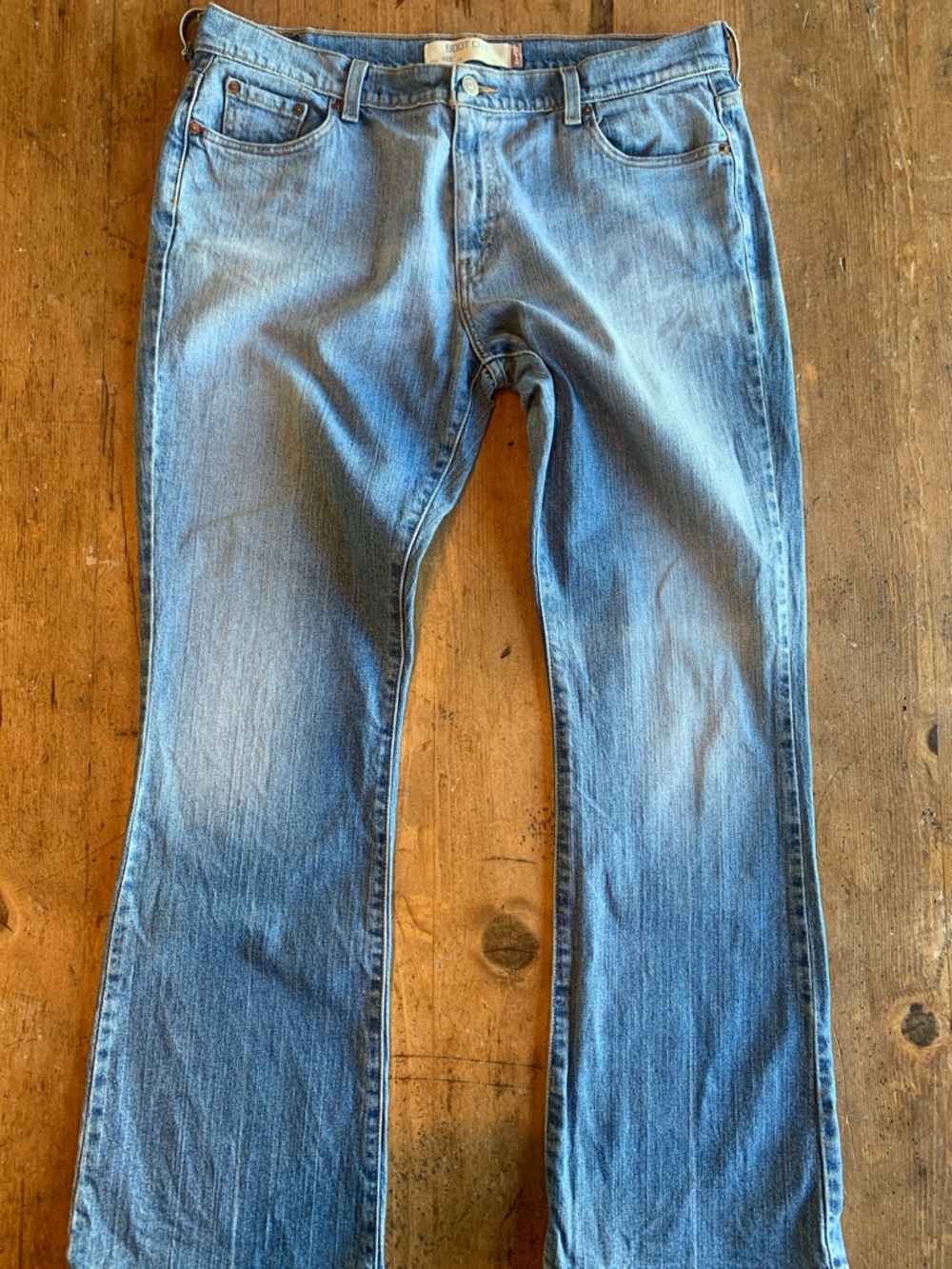 Levi's Light Blue Boot-Cut Women's 515 Jeans
